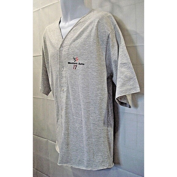 Darrell Waltrip Jersey Vintage 93 L Motorsport Traditions Western Auto Button Up - Picture 5 of 7